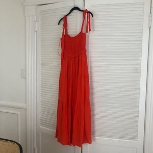 ZARA red dress